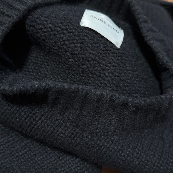 Anine Bing Women's Black Rosie Sweater size Small - Picture 13 of 13
